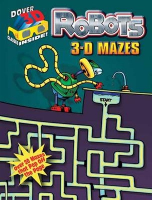 Robots : 3-D Mazes, Mixed media product Book