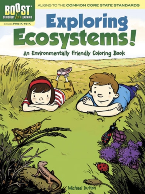 Boost Exploring Ecosystems! an Environmentally Friendly Coloring Book, Paperback / softback Book