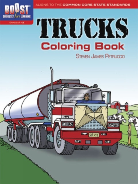 Boost Trucks Coloring Book, Paperback / softback Book