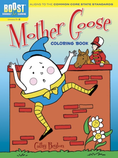 Boost Mother Goose Coloring Book, Paperback / softback Book
