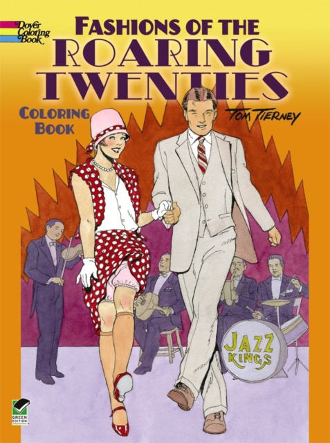 Fashions of the Roaring Twenties Coloring Book, Paperback / softback Book