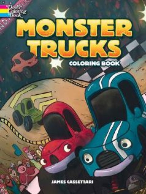 Monster Trucks Coloring Book, Paperback / softback Book