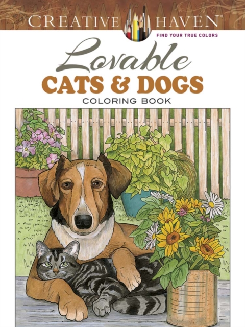 Creative Haven Lovable Cats and Dogs Coloring Book, Paperback / softback Book