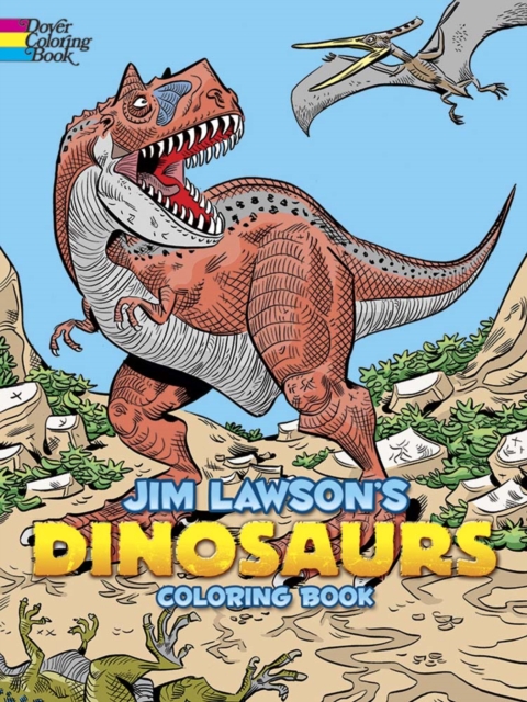 Jim Lawson's Dinosaurs Coloring Book, Paperback / softback Book