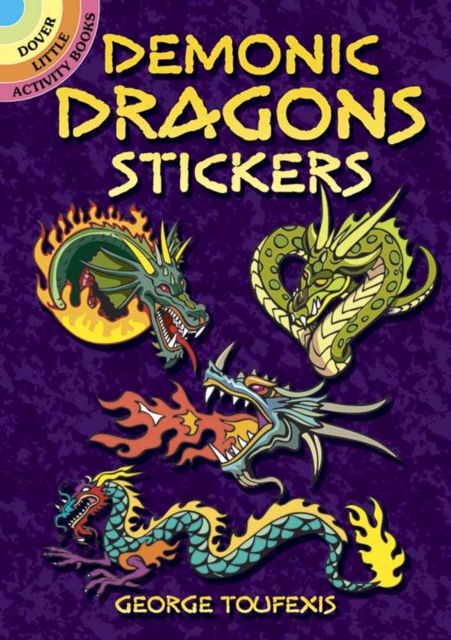 Demonic Dragons Stickers, Paperback / softback Book