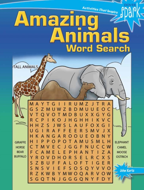 Spark Amazing Animals! Word Search, Paperback / softback Book