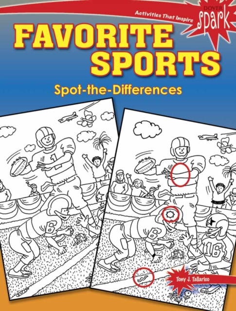 Spark Favorite Sports Spot-the-Differences, Paperback / softback Book
