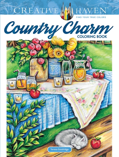 Creative Haven Country Charm Coloring Book, Paperback / softback Book