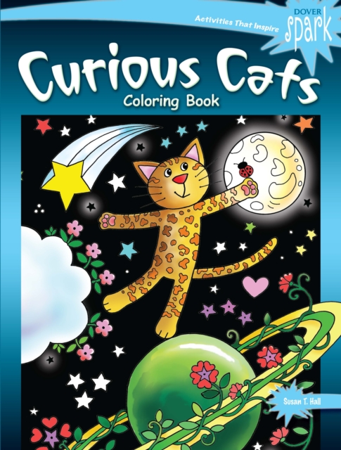 Spark Curious Cats Coloring Book, Paperback / softback Book