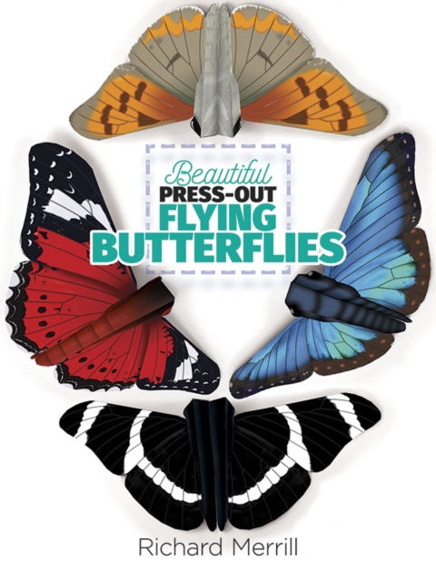 Beautiful Press-Out Flying Butterflies, Stickers Book