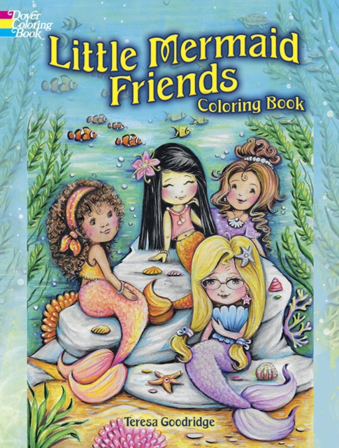 Little Mermaid Friends Coloring Book, Paperback / softback Book