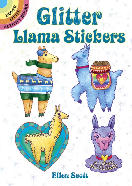 Glitter Llama Stickers, Paperback / softback Book