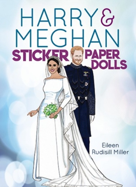 Harry & Meghan Sticker Paper Dolls, Paperback / softback Book