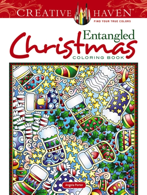 Creative Haven Entangled Christmas Coloring Book, Paperback / softback Book