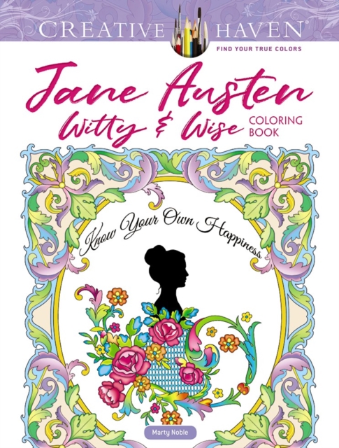Creative Haven Jane Austen Witty & Wise Coloring Book, Paperback / softback Book