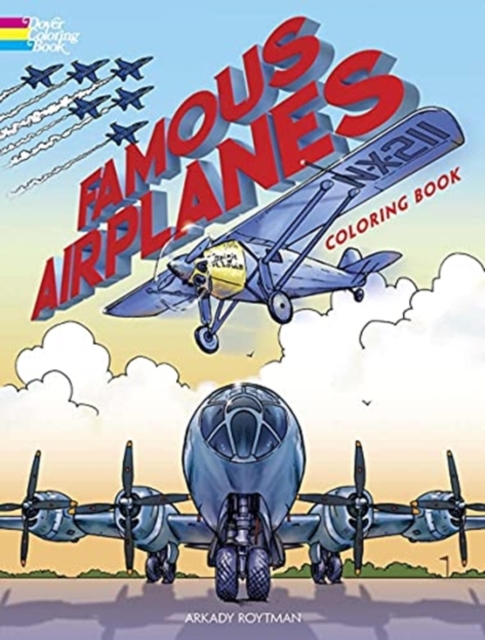 Famous Airplanes Coloring Book, Paperback / softback Book