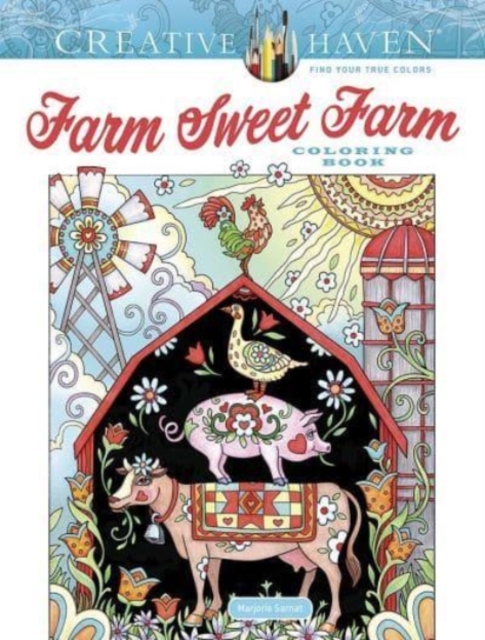 Creative Haven Farm Sweet Farm Coloring Book, Paperback / softback Book
