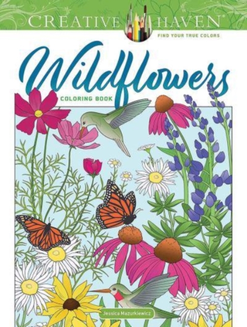 Creative Haven Wildflowers Coloring Book, Paperback / softback Book