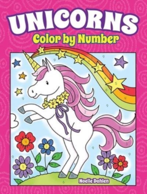Unicorns Color by Number, Paperback / softback Book