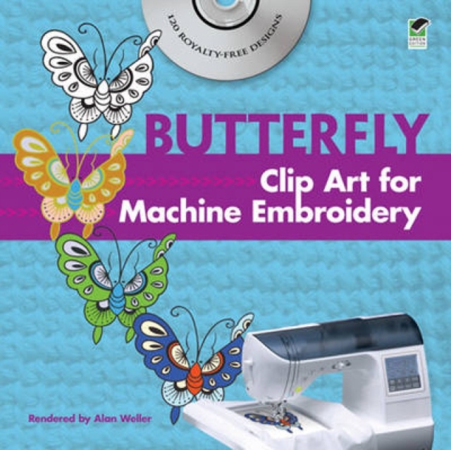 Butterfly Clip Art for Machine Embroidery, Paperback / softback Book