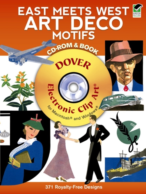 East Meets West Art Deco Motifs, Mixed media product Book