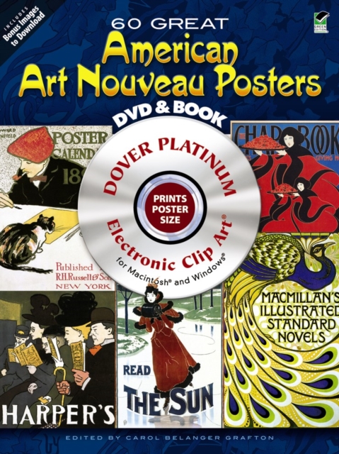 60 Great American Art Nouveau Posters, Mixed media product Book