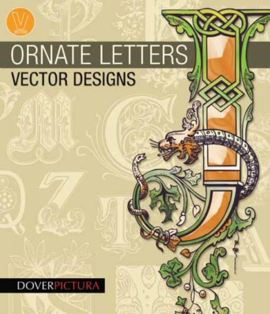 Ornate Letters Vector Designs, Paperback / softback Book