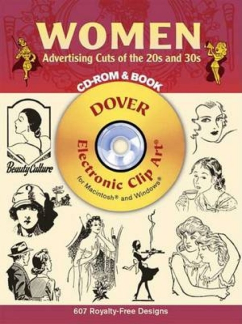 Women Advertising Cuts of the 20s and 30s, Mixed media product Book