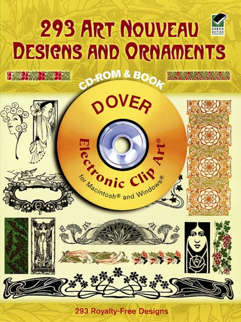 289 Art Noveau Designs and Ornaments, Mixed media product Book