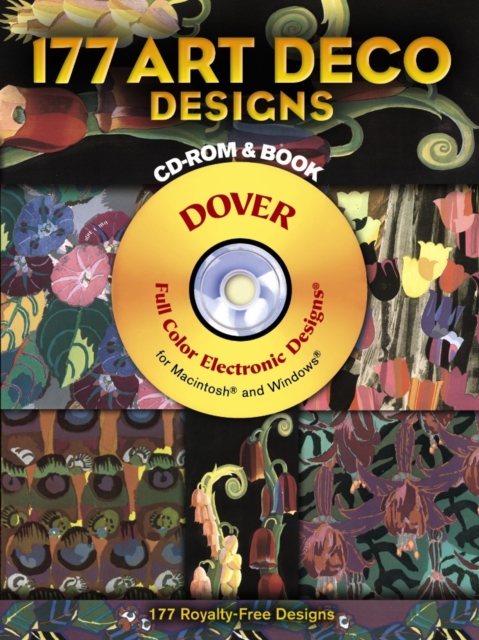 180 Art Deco Designs, Mixed media product Book