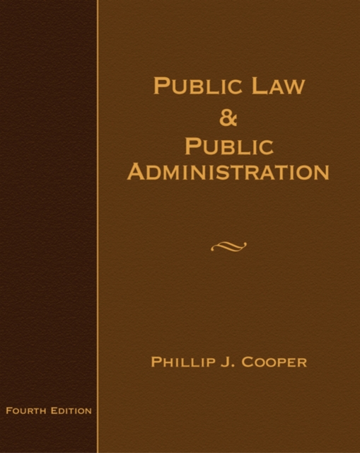 Public Law and Public Administration, Hardback Book