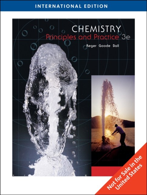 Chemistry : Principles and Practice, International Edition, Paperback Book