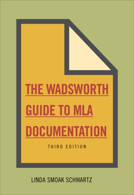 The Wadsworth Essential Reference Card to the MLA Handbook for Writers of Research Papers, Cards Book