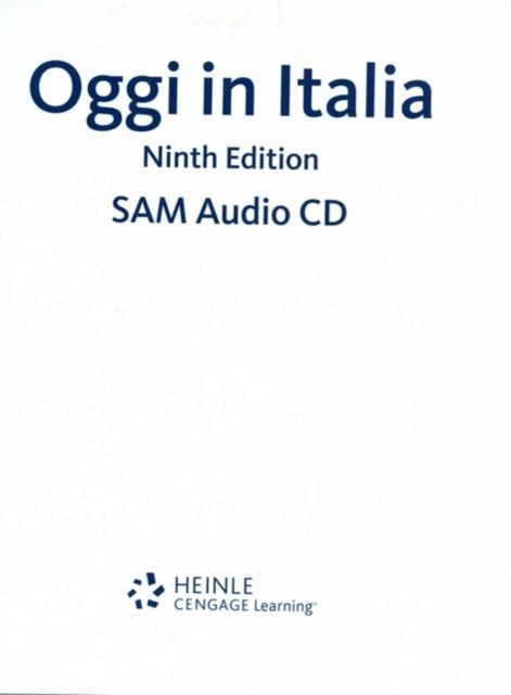 Student Activities Manual Audio CD Program for Merlonghi/Merlonghi/Tursi/O'Connor's Oggi in Italia, Other digital Book