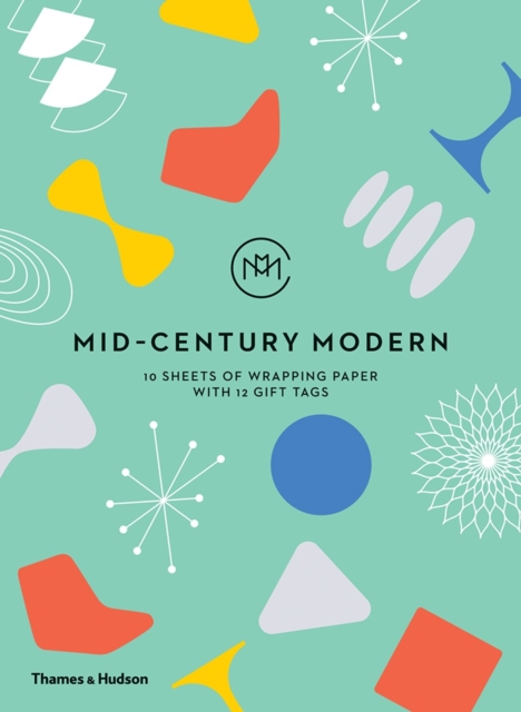 Mid-Century Modern: Gift Wrapping Paper Book, Miscellaneous print Book