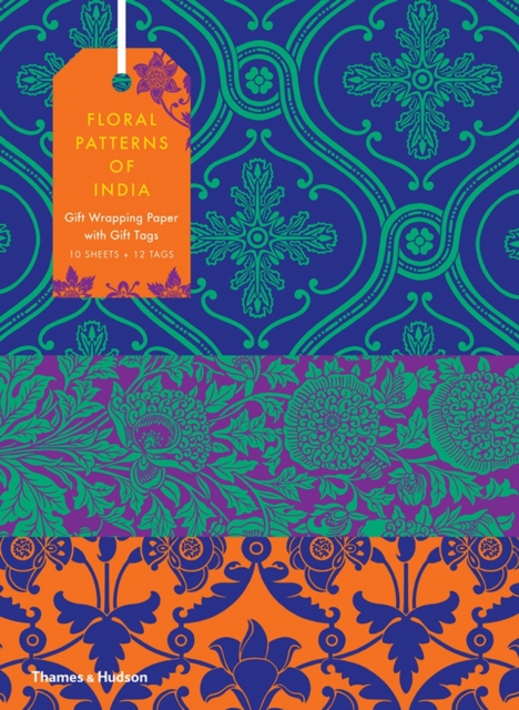 Floral Patterns of India: Gift Wrapping Paper Book, Miscellaneous print Book