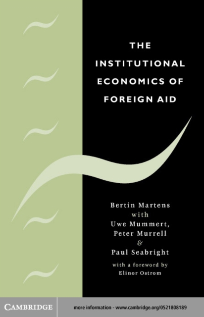 Institutional Economics of Foreign Aid, PDF eBook