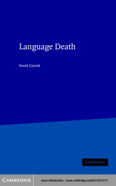 Language Death, PDF eBook