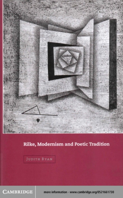 Rilke, Modernism and Poetic Tradition, PDF eBook