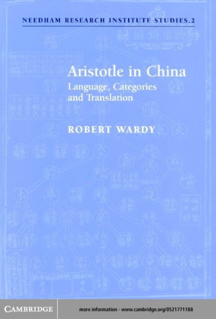 Aristotle in China : Language, Categories and Translation, PDF eBook