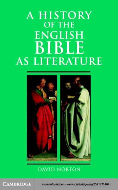 History of the English Bible as Literature, PDF eBook