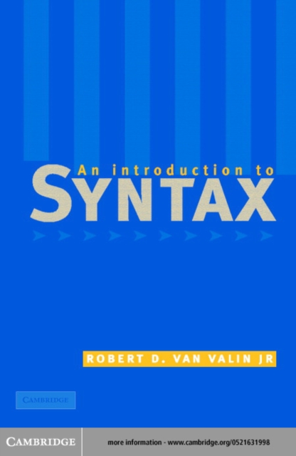 Introduction to Syntax, PDF eBook