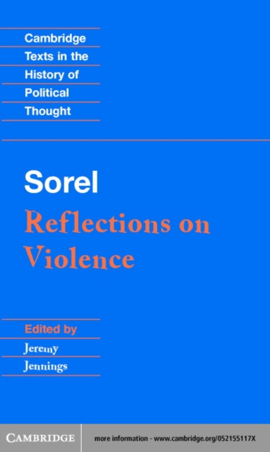 Sorel: Reflections on Violence, PDF eBook