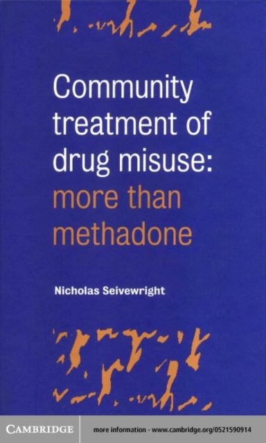 Community Treatment of Drug Misuse : More than Methadone, PDF eBook