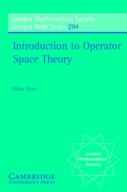 Introduction to Operator Space Theory, PDF eBook
