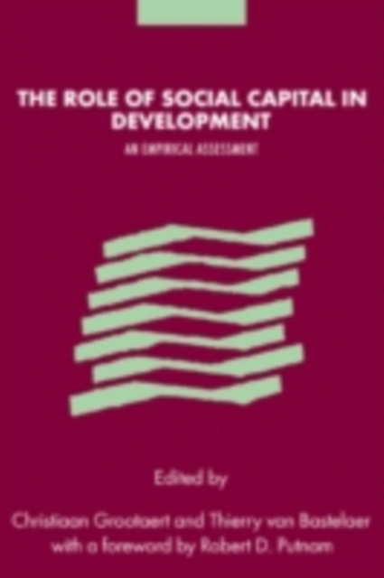 Role of Social Capital in Development : An Empirical Assessment, PDF eBook