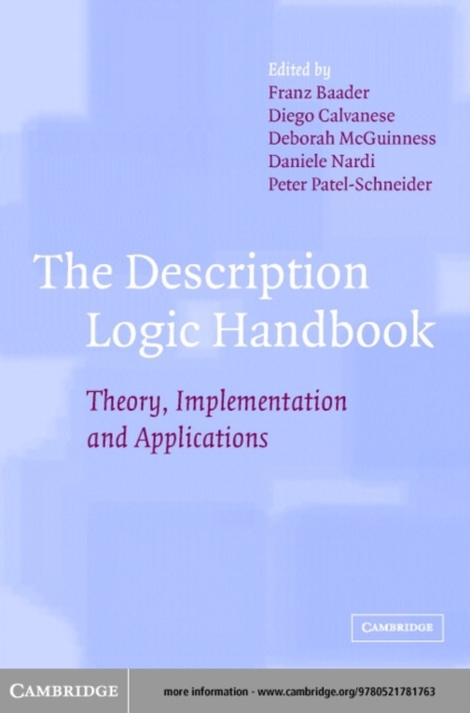 Description Logic Handbook : Theory, Implementation and Applications, PDF eBook
