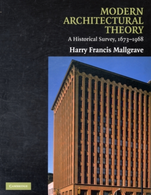 Modern Architectural Theory : A Historical Survey, 1673–1968, PDF eBook