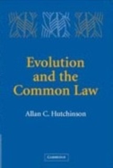 Evolution and the Common Law, PDF eBook