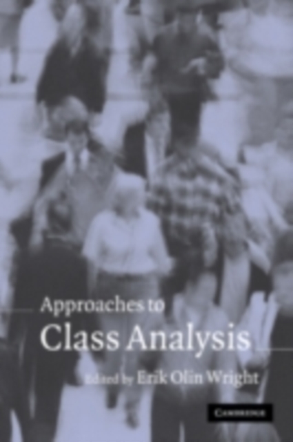 Approaches to Class Analysis, PDF eBook